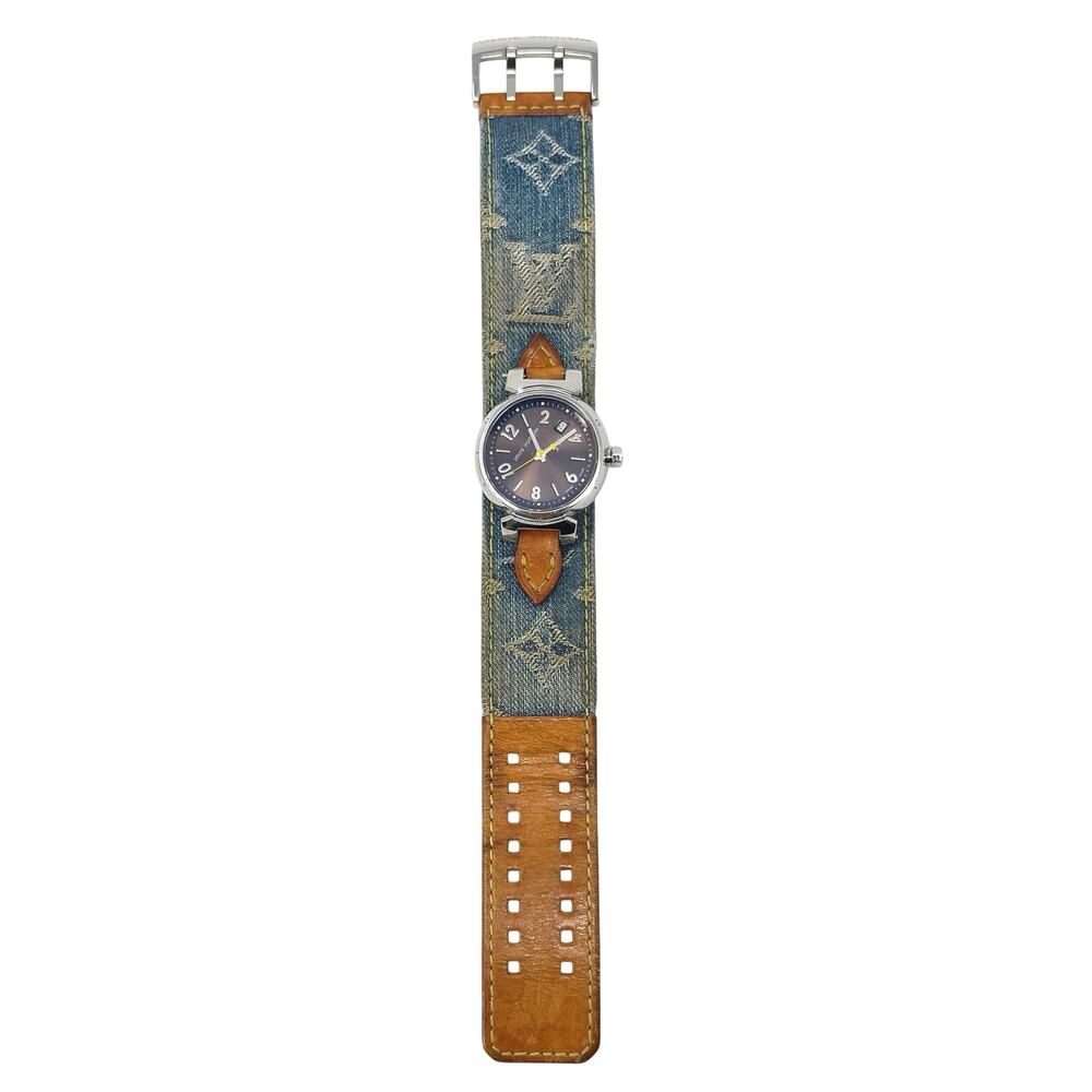 Louis Vuitton Denim Tambour Watch